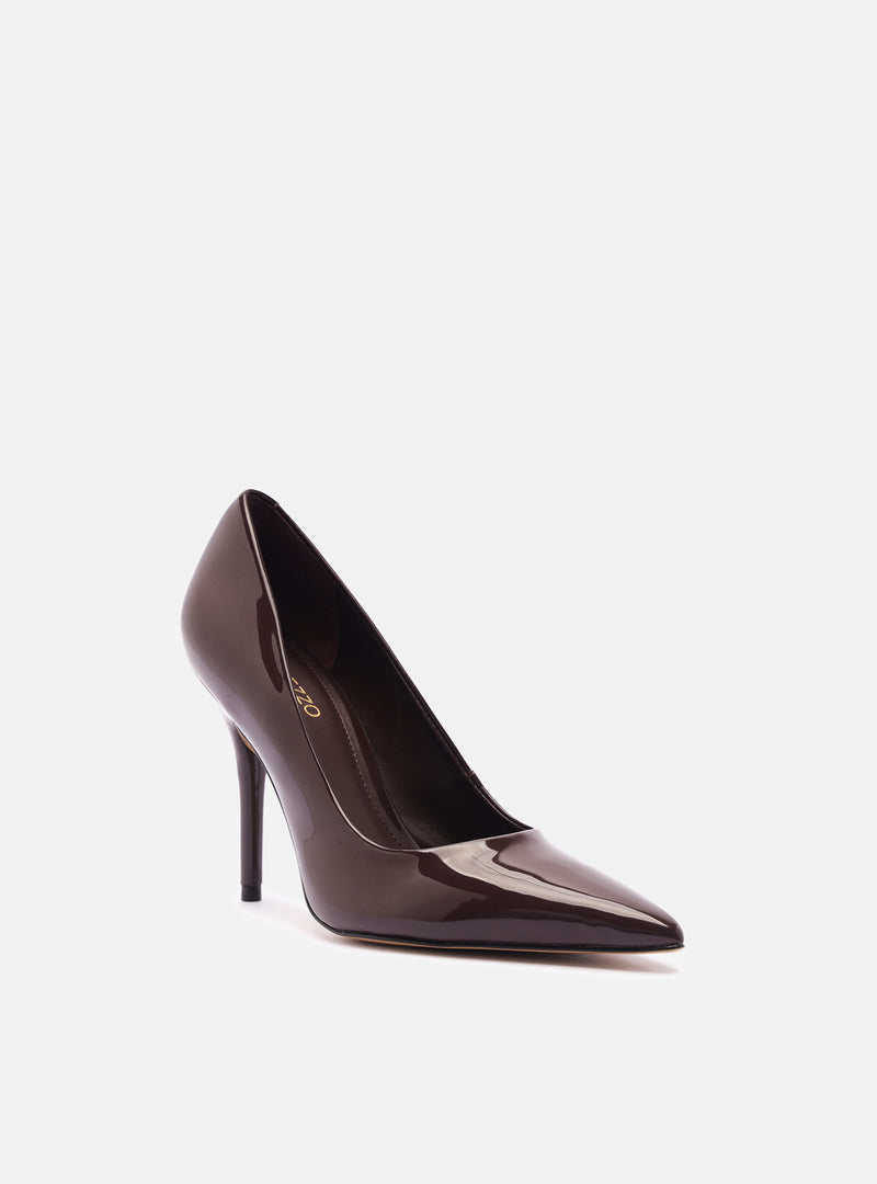 Emily High Stiletto Leather Pump Pumps F/25