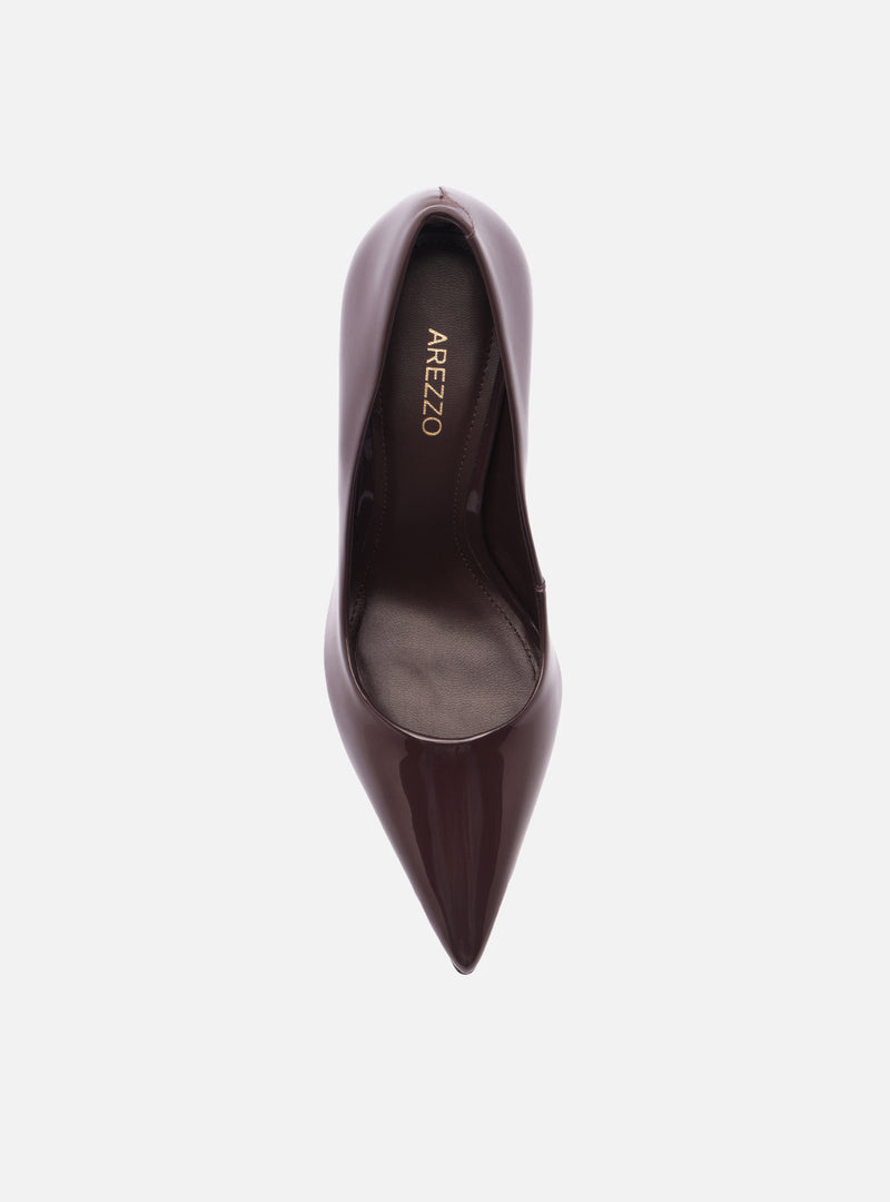 Emily High Stiletto Leather Pump Pumps F/25