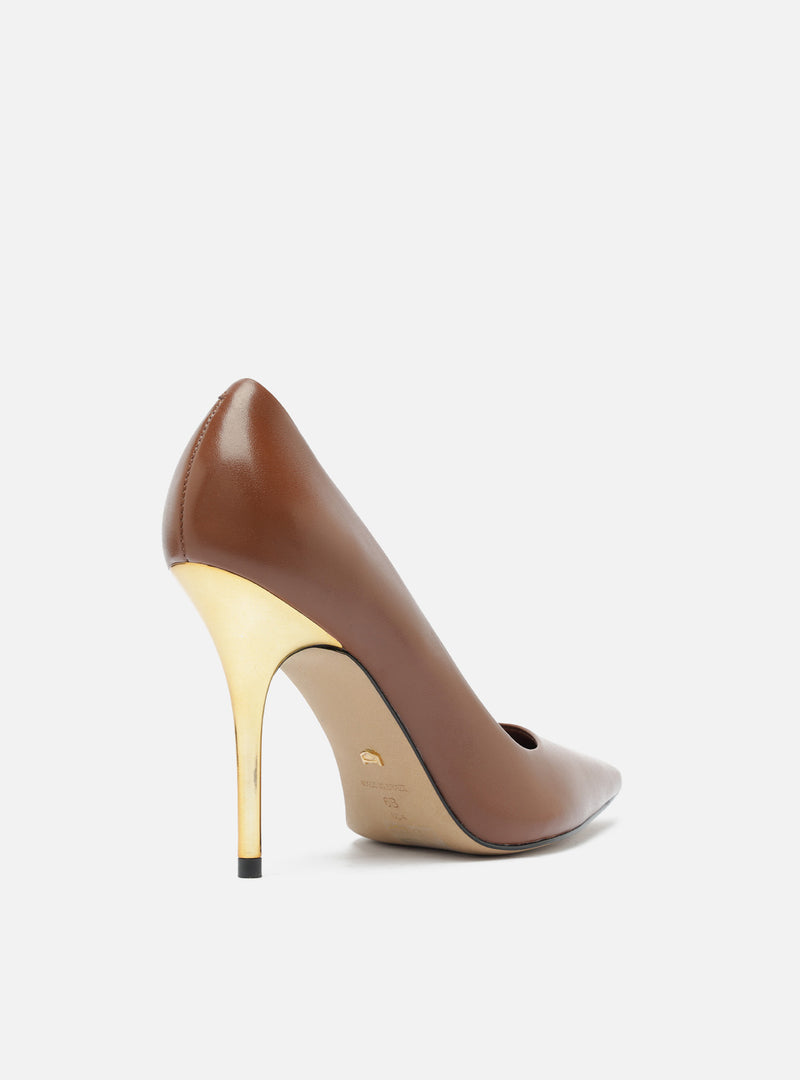 Emily High Stiletto Leather Pump Pumps F/25