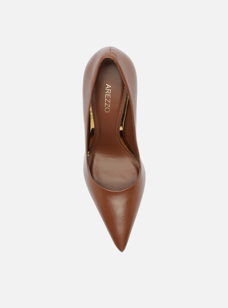 Emily High Stiletto Leather Pump Pumps F/25