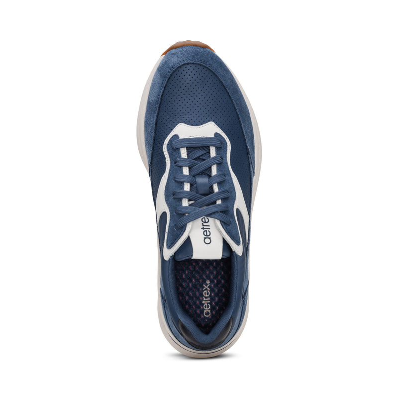 Emily Lace Up Sneakers #color_blue