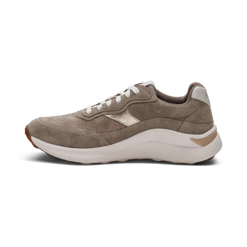 Emily Lace Up Sneakers #color_taupe