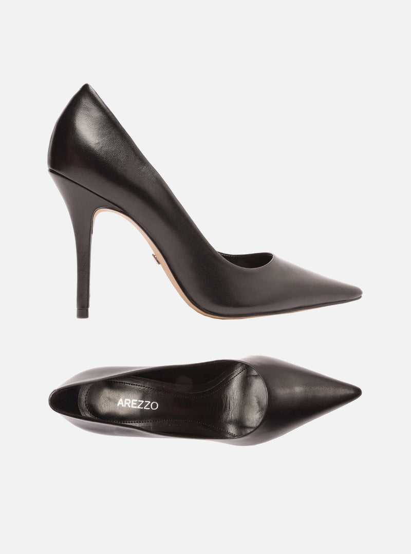 Emily Leather Stiletto Pump Pumps ESSENTIAL
