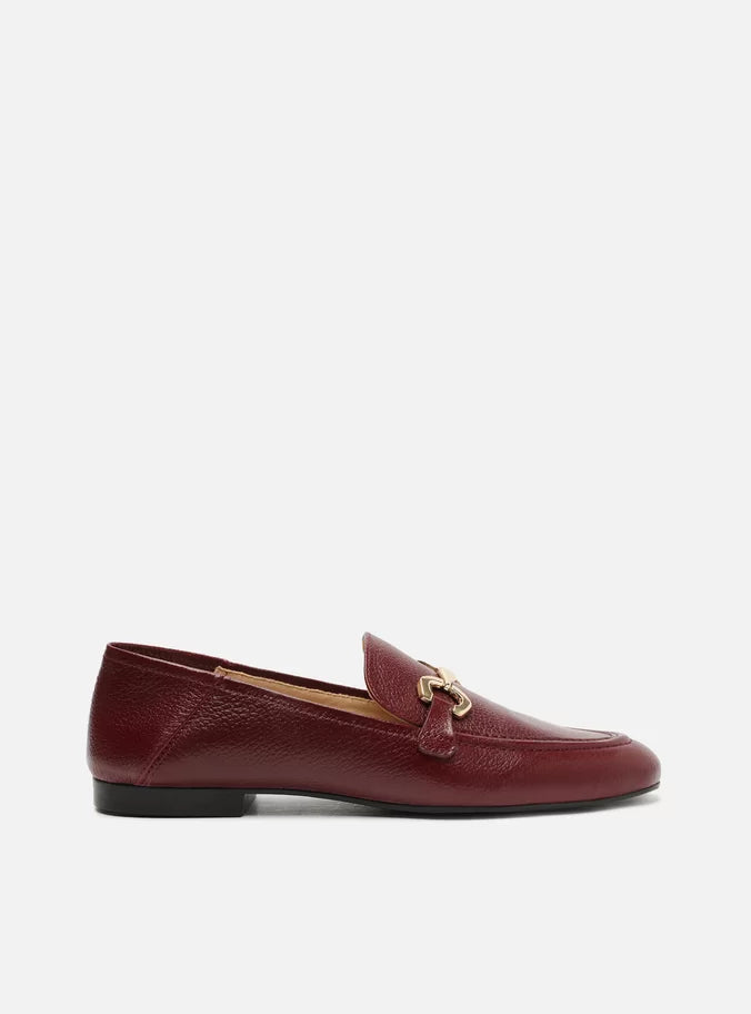 Emma Leather Loafer Loafers F/25