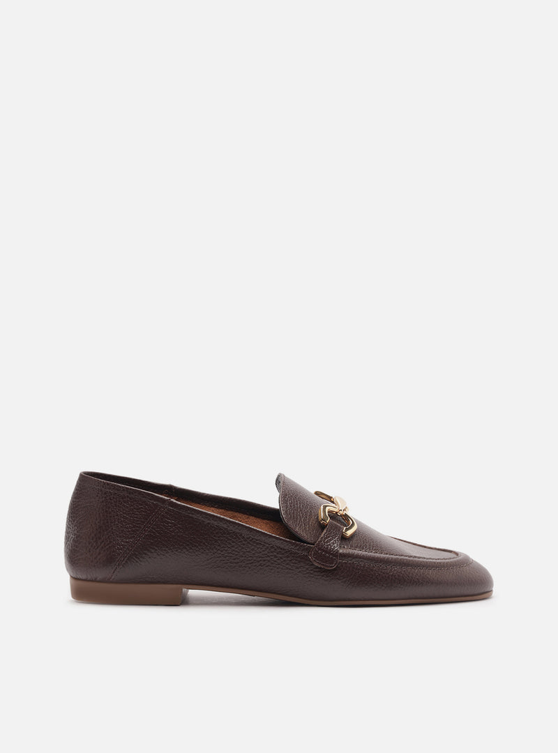 Emma Leather Loafer Loafers F/25