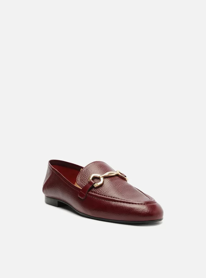 Emma Leather Loafer Loafers F/25