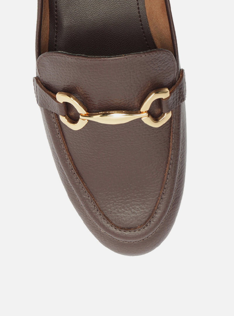 Emma Leather Loafer Loafers F/25