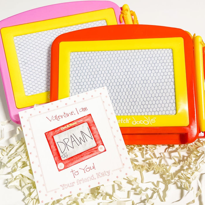 Etch-A-Sketch Valentine Card