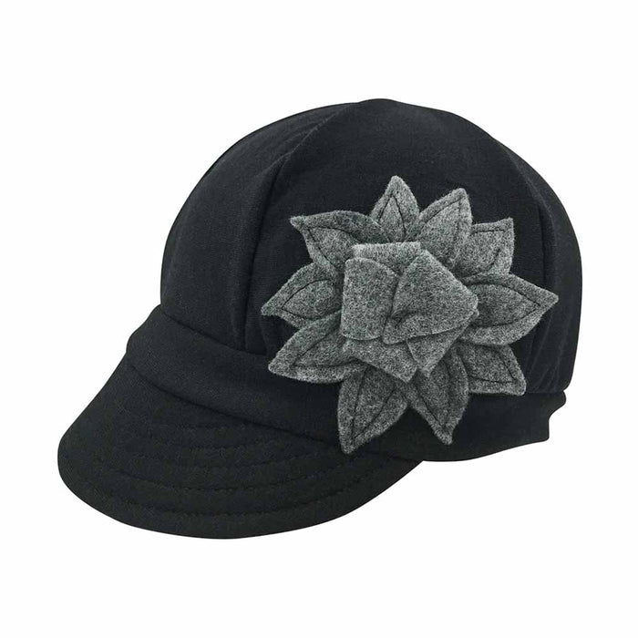 Ethereal Organic Cotton Fleece Cap for Healing - Flipside Hats Cap Flipside Hats H002-004 Black