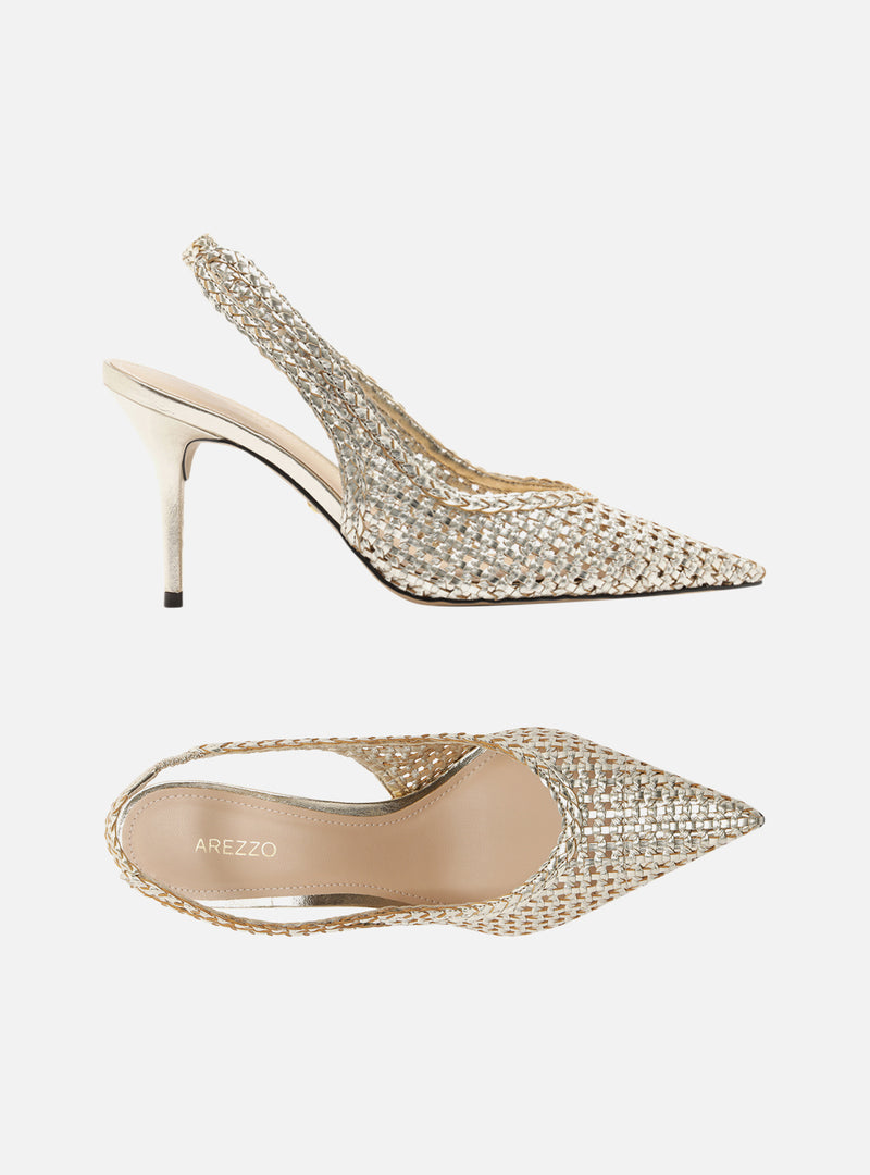 Eva High Stiletto Leather Pump Pumps U/26