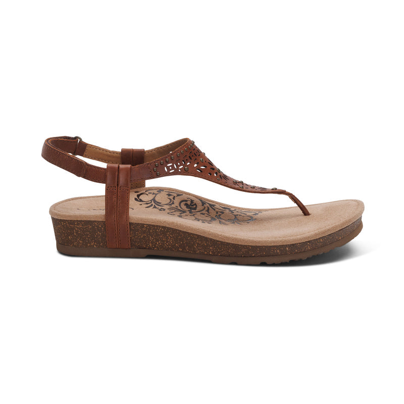 Evelyn Thong Sandal #color_walnut