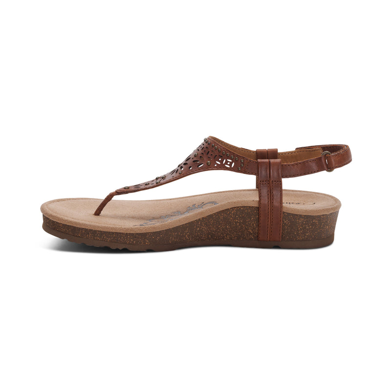 Evelyn Thong Sandal #color_walnut