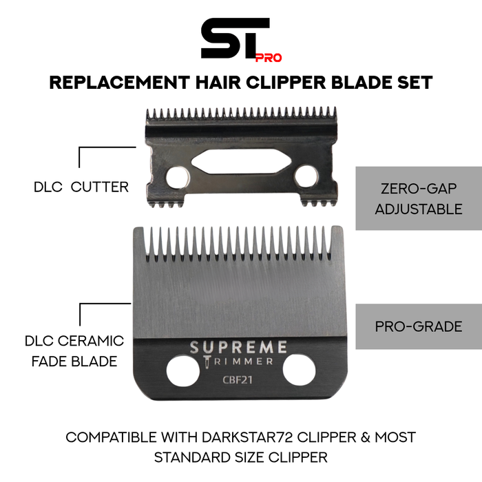 Supreme Trimmer CBF21 Fade Blade Compatibility Guide for DarkStar Clipper