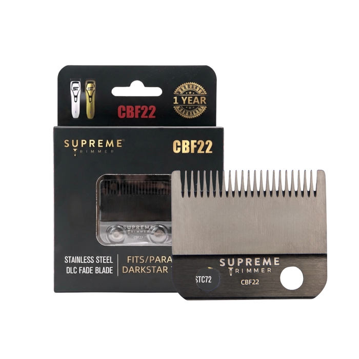 DarkStar Clipper Fade Blade with Retail Packaging