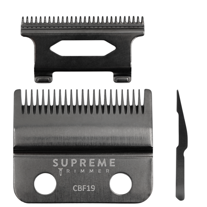 Supreme Trimmer Recharge Clipper Fade Blade CBF19 Replacement Blade Set