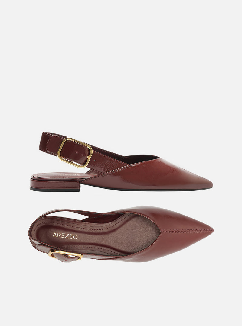 Fallon Leather Ballet Flats PRE FALL 25