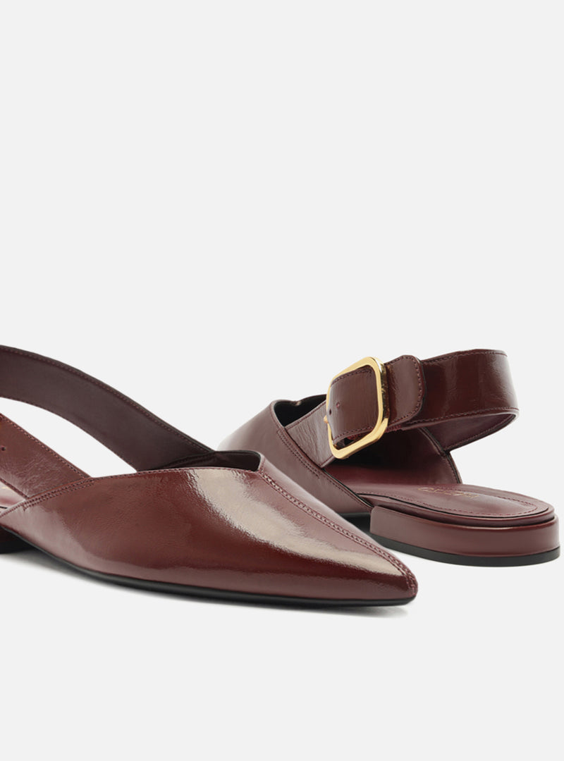 Fallon Leather Ballet Flats PRE FALL 25