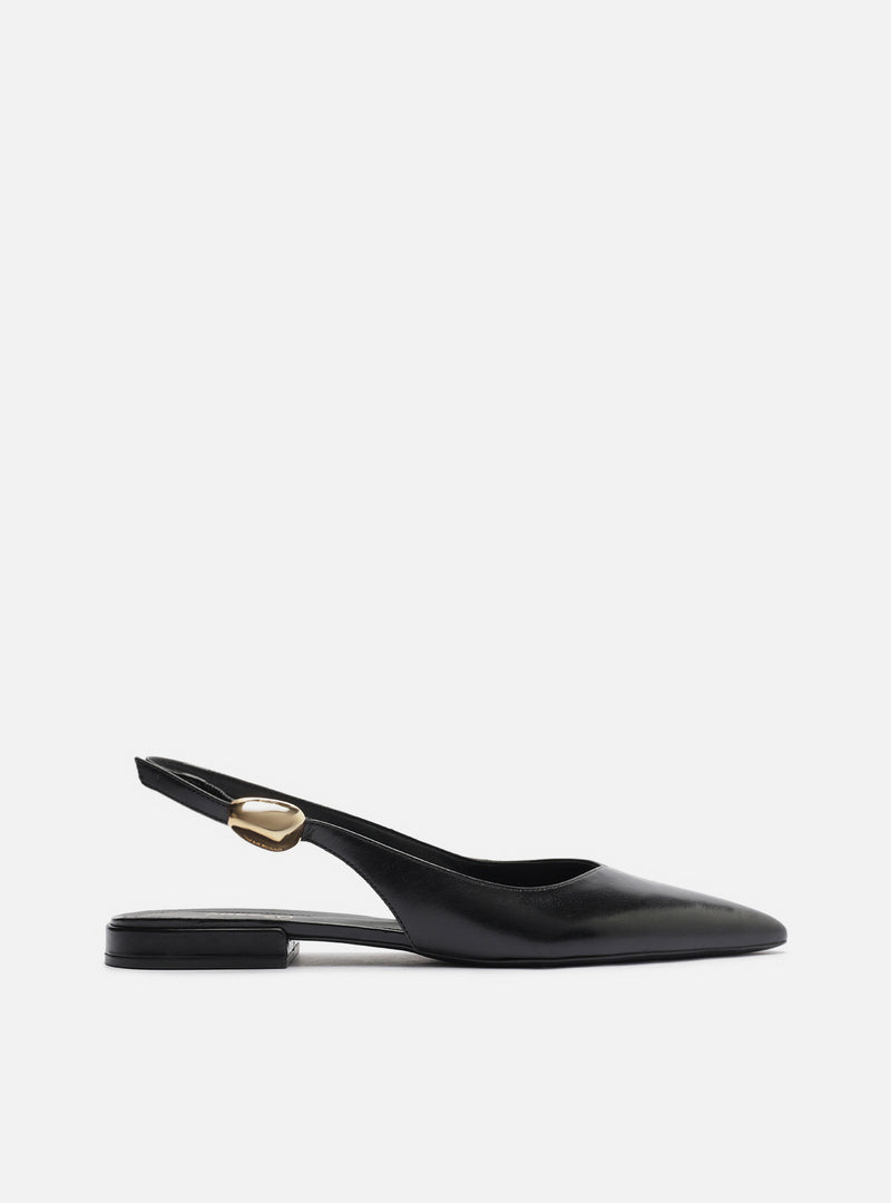 Farrah Leather Ballet Flat Flats F/25