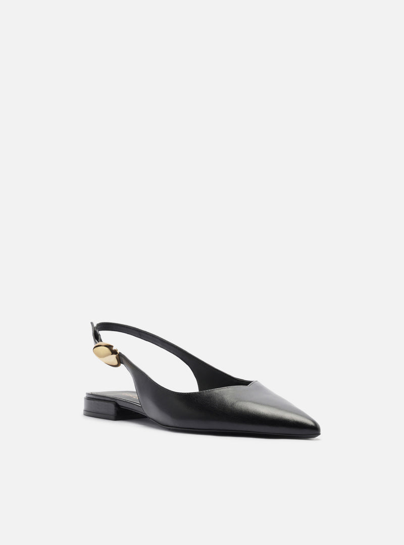 Farrah Leather Ballet Flat Flats F/25