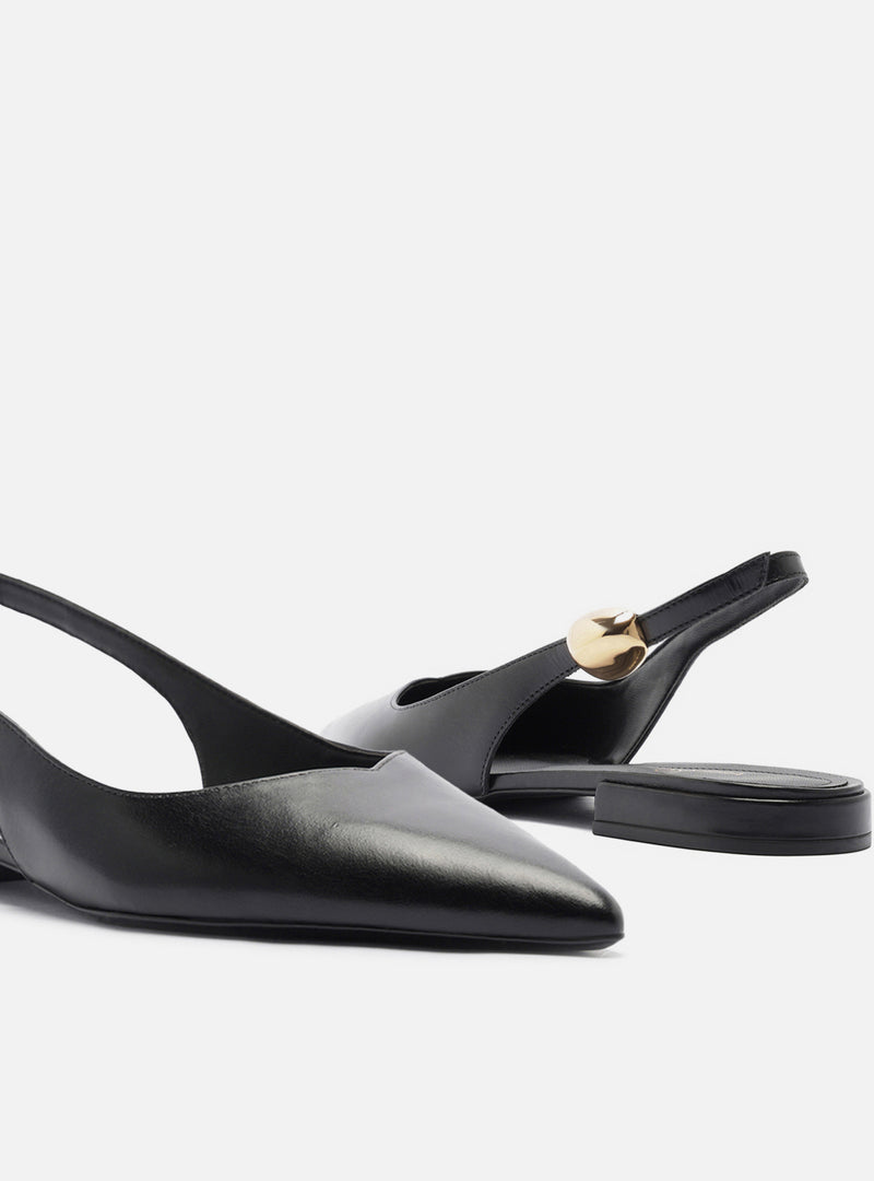Farrah Leather Ballet Flat Flats F/25