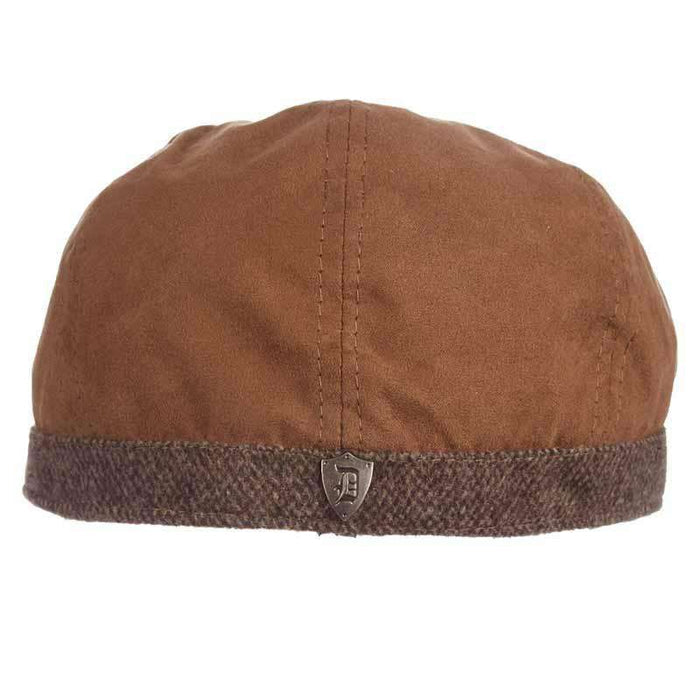 Faux Suede and Wool Ivy Cap - DPC 1921 Flat Cap Dorfman Hat Co.