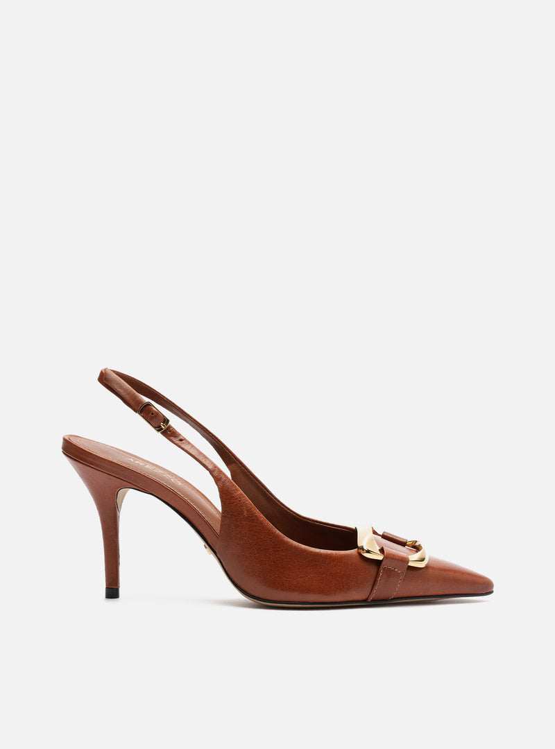 Felicity High Stiletto Leather Pump Pumps F/25