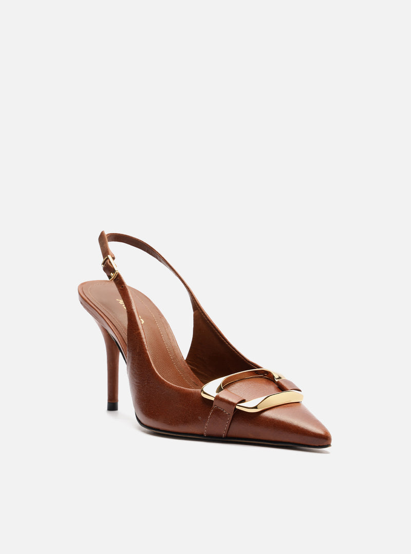 Felicity High Stiletto Leather Pump Pumps F/25