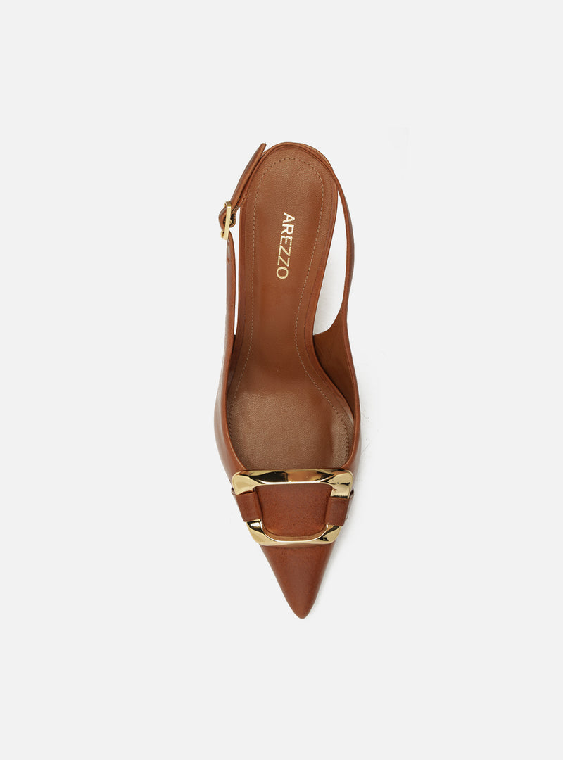 Felicity High Stiletto Leather Pump Pumps F/25