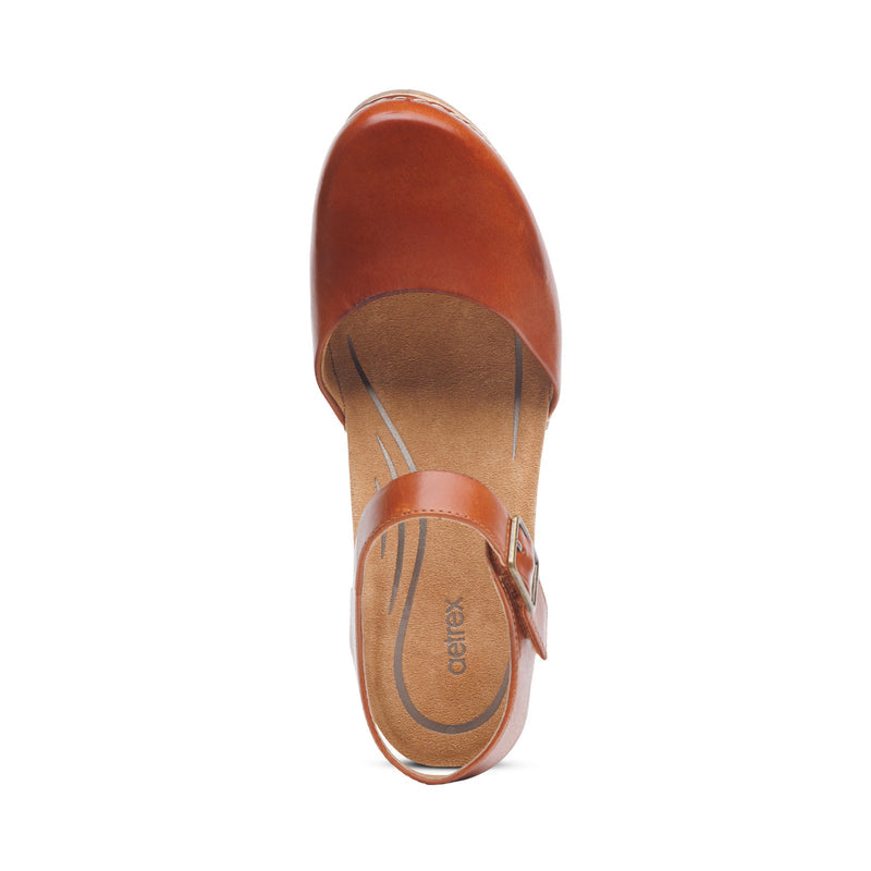 Finley Closed Toe Heel #color_cognac