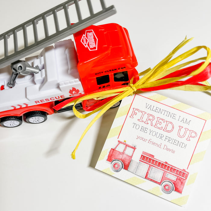 Fired Up Valentine Card