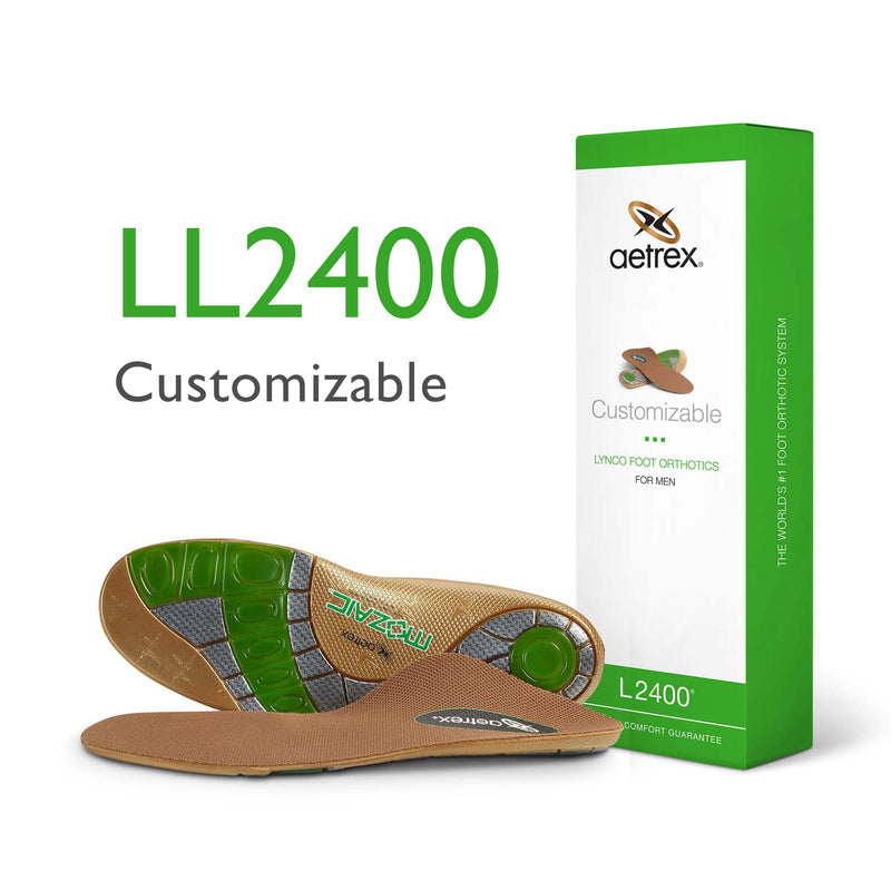 First Generation Men's Customizable Orthotics - Insole for Personalized Comfort #color_