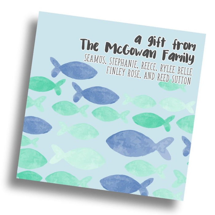 Fish Family Calling Card