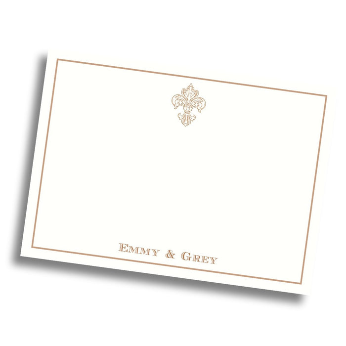 Fleur de Lis Stationery