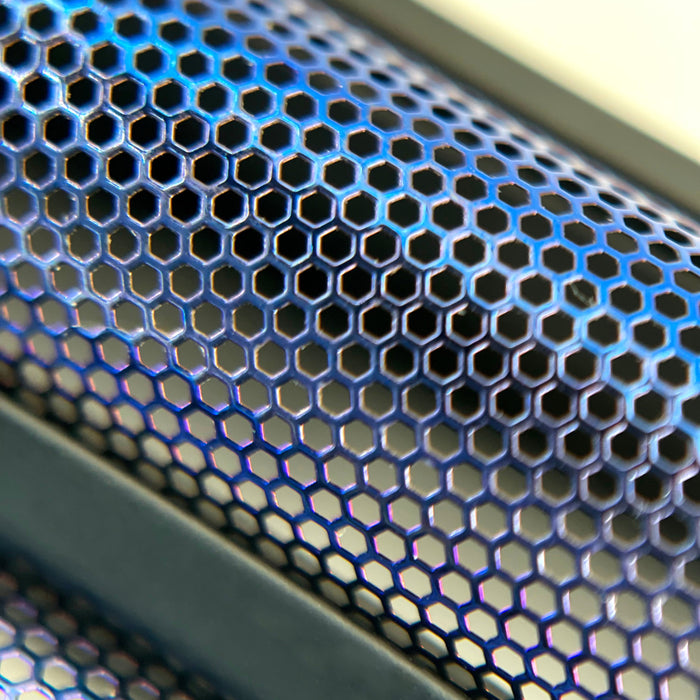 Supreme Trimmer DarkStar Foil Shaver Titanium Foil Mesh Close Up