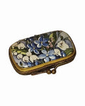 Forget Me Not Flowers Rectangular Limoges Box