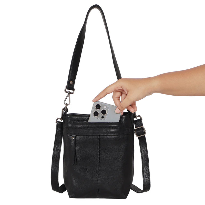 Fran Leather Crossbody