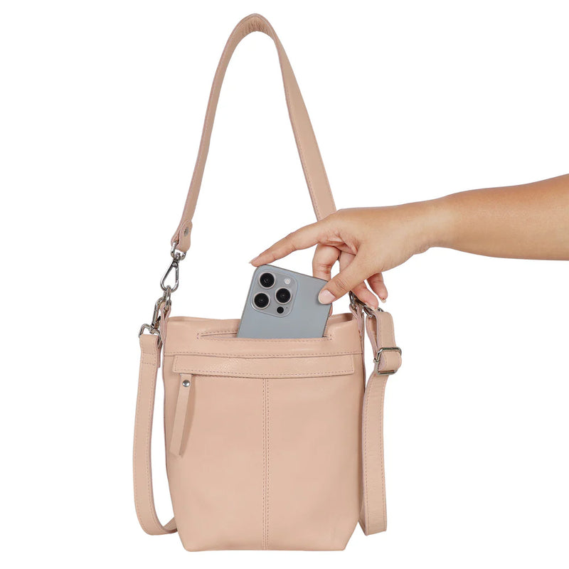 Fran Leather Crossbody