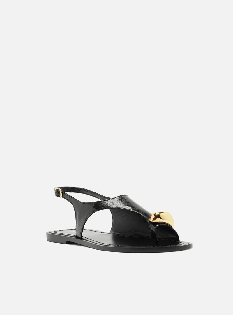Freya Leather Flat Sandal Flats F/25