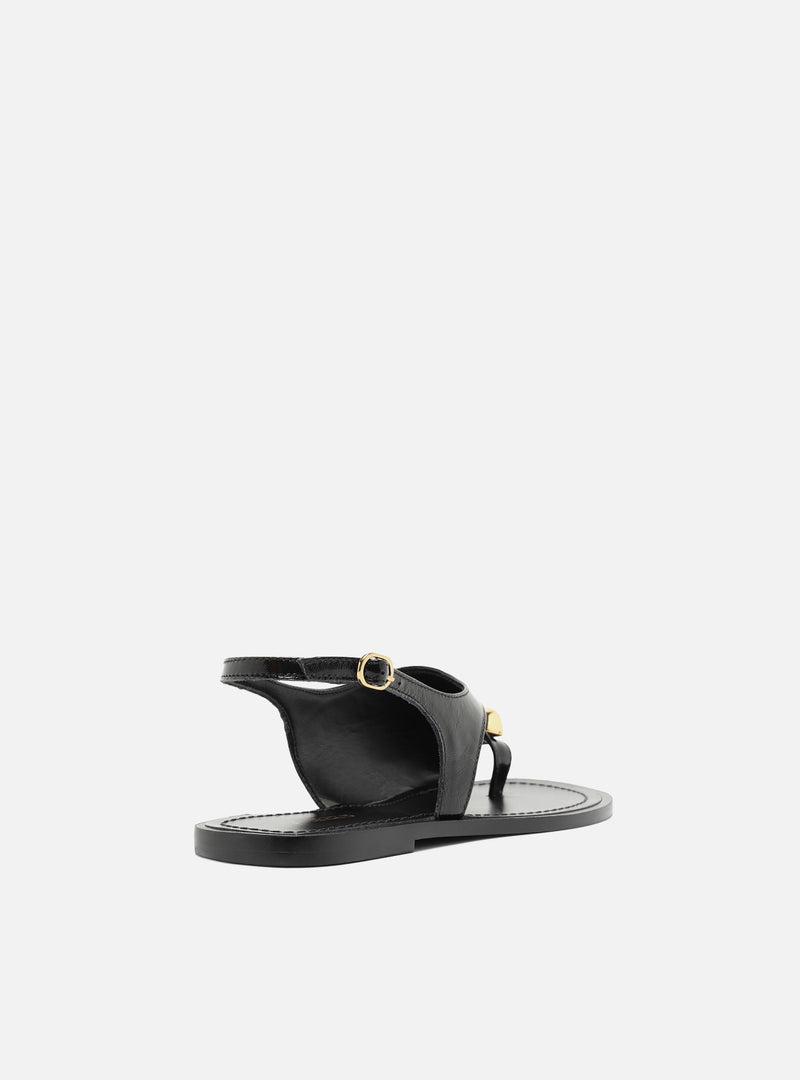 Freya Leather Flat Sandal Flats F/25