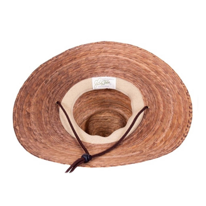 Gardener Burnt Palm Leaf Safari Hat up to 2XL - Tula Hats Safari Hat Tula Hats
