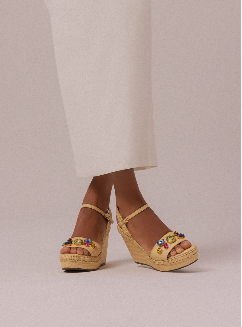 Georgina Raffia Sandal Sandals U/26