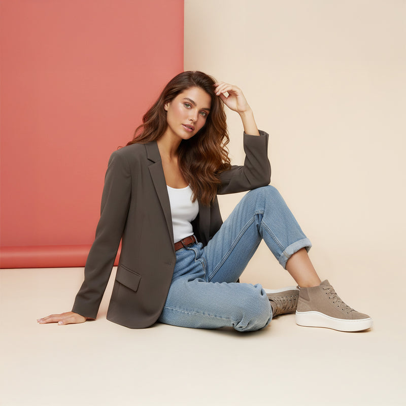 Gianna Arch Support Platform Sneaker #color_taupe