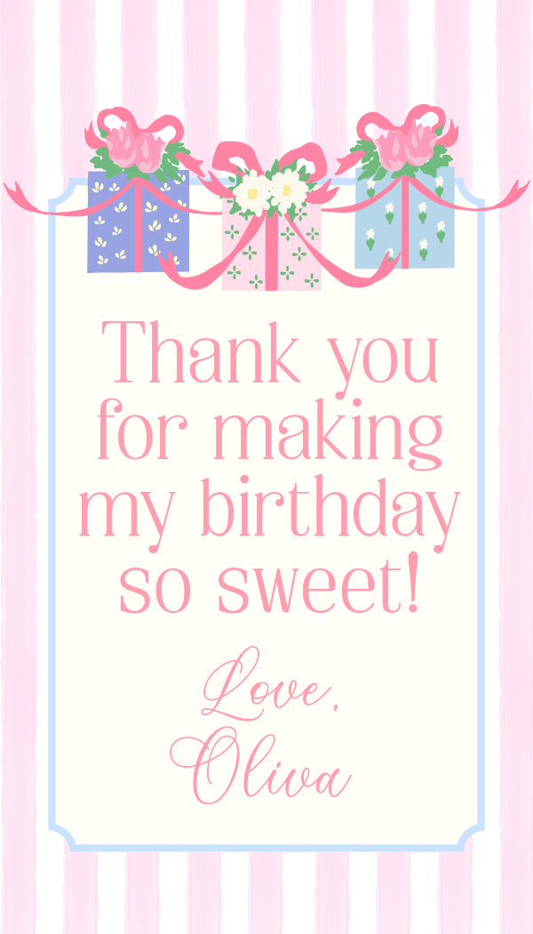 Gift Favor Tag