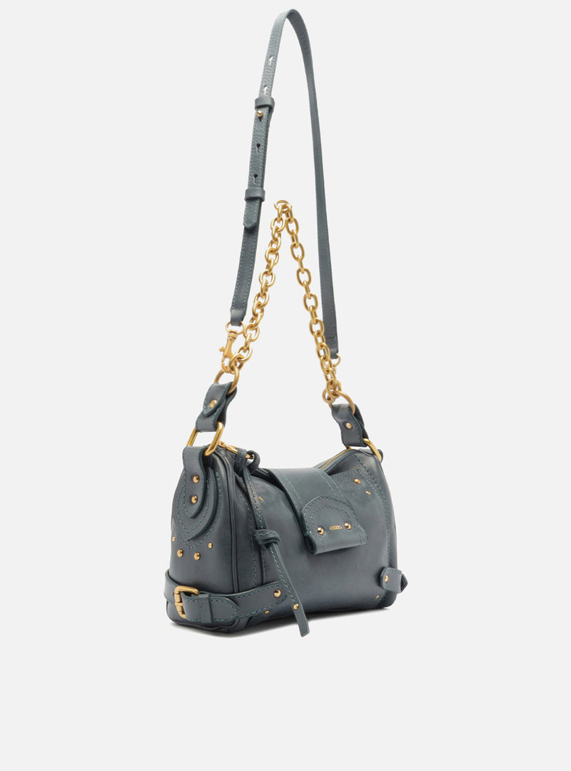 Gio Medium Leather Shoulder Bag Handbags R/26