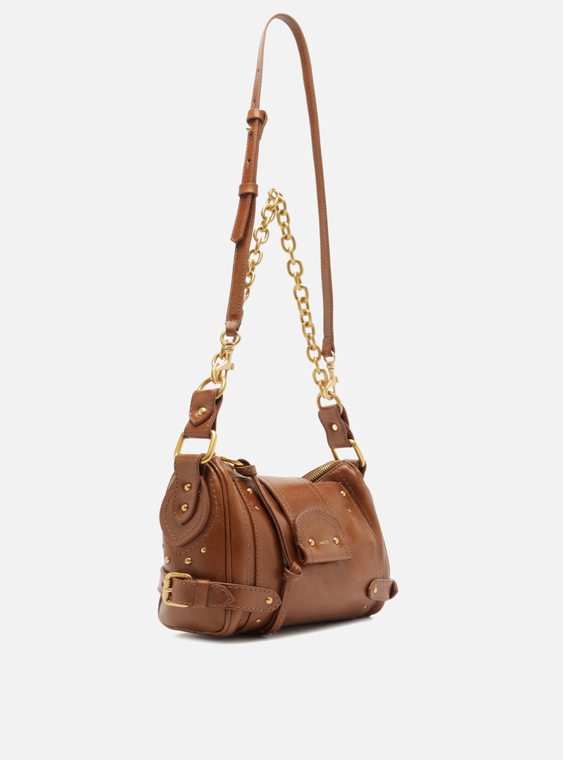 Gio Medium Leather Shoulder Bag Handbags R/26