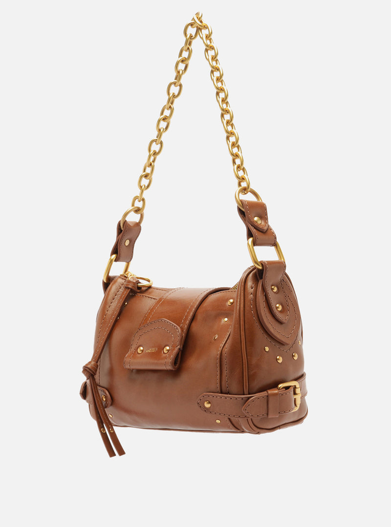 Gio Medium Leather Shoulder Bag Handbags R/26