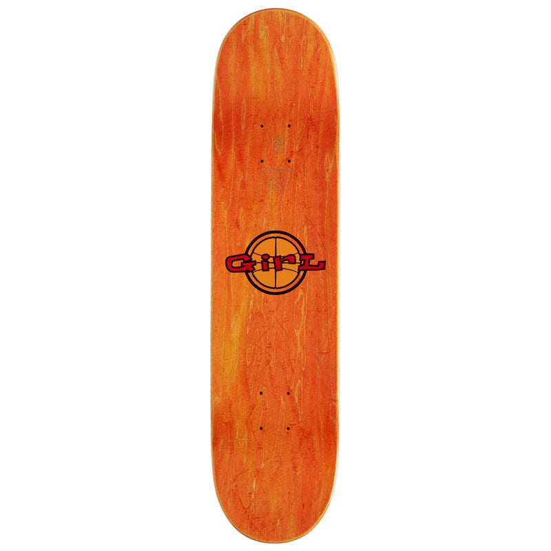 Girl Howard Full Court Reissue Skateboard Deck - 7.75"