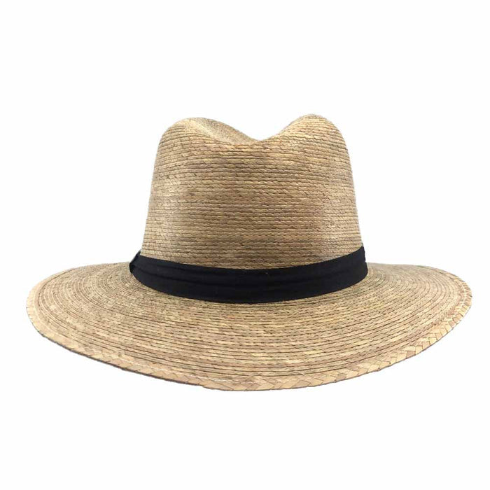 Glazed Palm Leaf Safari Hat with Cotton Band - SetarTrading Hats Safari Hat SetarTrading Hats