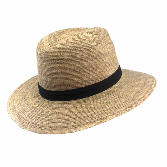 Glazed Palm Leaf Safari Hat with Cotton Band - SetarTrading Hats Safari Hat SetarTrading Hats