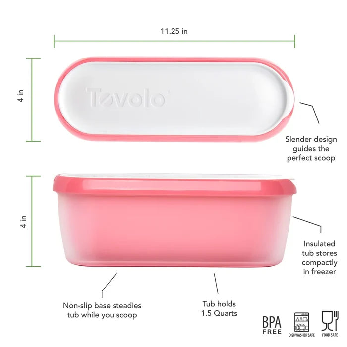 Glide-A-Scoop Ice Cream Tubs 1.5QT